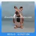 Lovely pig ceramic golden money banks,ceramic golden pig money banks